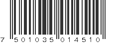 EAN 7501035014510