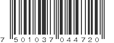 EAN 7501037044720