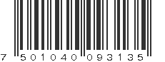EAN 7501040093135