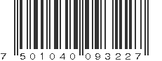 EAN 7501040093227