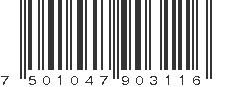 EAN 7501047903116