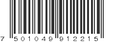 EAN 7501049912215