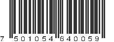 EAN 7501054640059