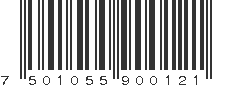 EAN 7501055900121