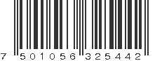 EAN 7501056325442