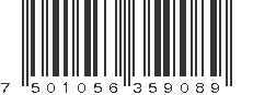 EAN 7501056359089