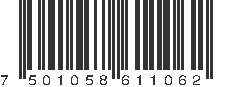 EAN 7501058611062