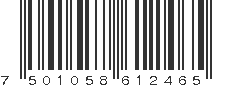 EAN 7501058612465