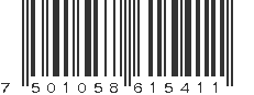 EAN 7501058615411