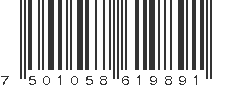 EAN 7501058619891