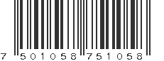 EAN 7501058751058