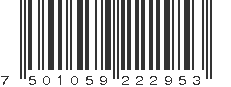 EAN 7501059222953