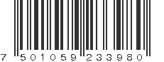 EAN 7501059233980