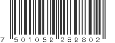 EAN 7501059289802