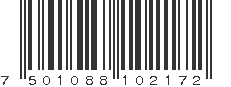 EAN 7501088102172