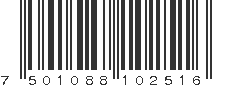 EAN 7501088102516
