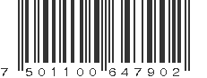 EAN 7501100647902