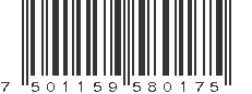 EAN 7501159580175