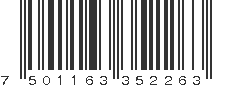 EAN 7501163352263