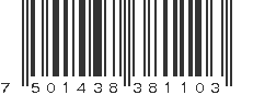 EAN 7501438381103