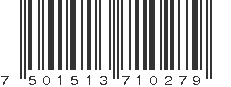 EAN 7501513710279