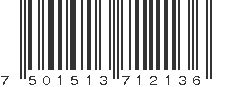EAN 7501513712136
