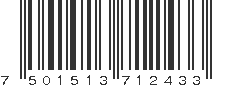 EAN 7501513712433