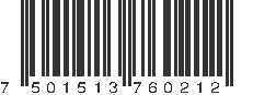EAN 7501513760212