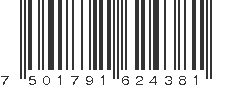 EAN 7501791624381