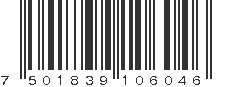 EAN 7501839106046