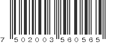 EAN 7502003560565