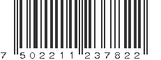 EAN 7502211237822