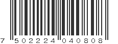 EAN 7502224040808