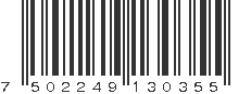 EAN 7502249130355