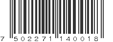 EAN 7502271140018