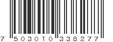 EAN 7503010338277