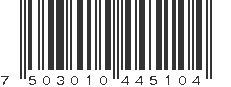 EAN 7503010445104