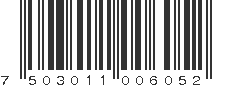 EAN 7503011006052