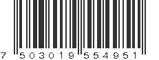 EAN 7503019554951