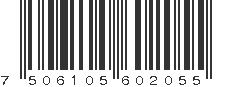 EAN 7506105602055
