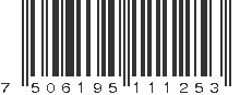 EAN 7506195111253