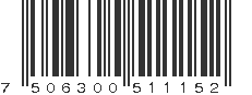 EAN 7506300511152