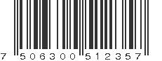 EAN 7506300512357