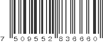 EAN 7509552836660