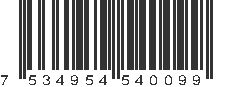 EAN 7534954540099