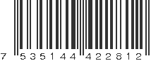 EAN 7535144422812