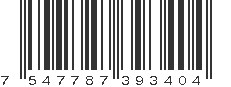EAN 7547787393404