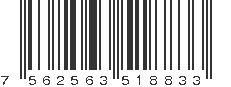 EAN 7562563518833