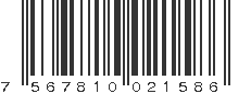 EAN 7567810021586