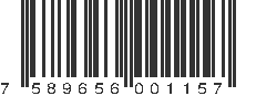 EAN 7589656001157